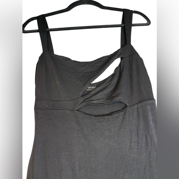 Naked Wardrobe Cut Out Midi Dress, Size Large NWOT - Picture 2 of 5